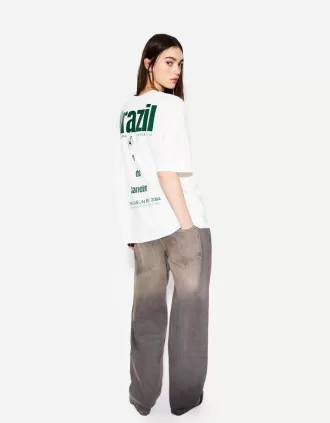 Tricou cu maneca scurta cu imprimeu