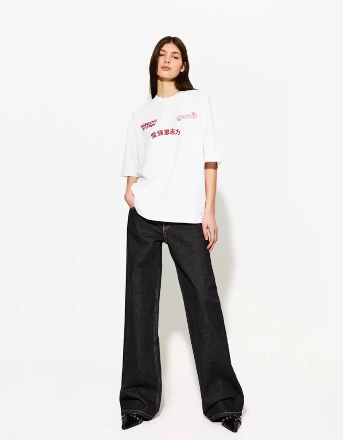 Tricou cu maneca scurta cu imprimeu