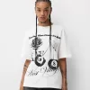 Tricou cu maneca scurta cu imprimeu