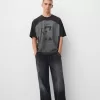 Tricou cu mânecă scurtă cu imprimeu Chainsaw Man Tricou cu mânecă scurtă cu imprimeu Chainsaw Man