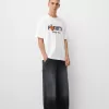 Tricou cu mânecă scurtă cu imprimeu Chainsaw Man Tricou cu mânecă scurtă cu imprimeu Chainsaw Man