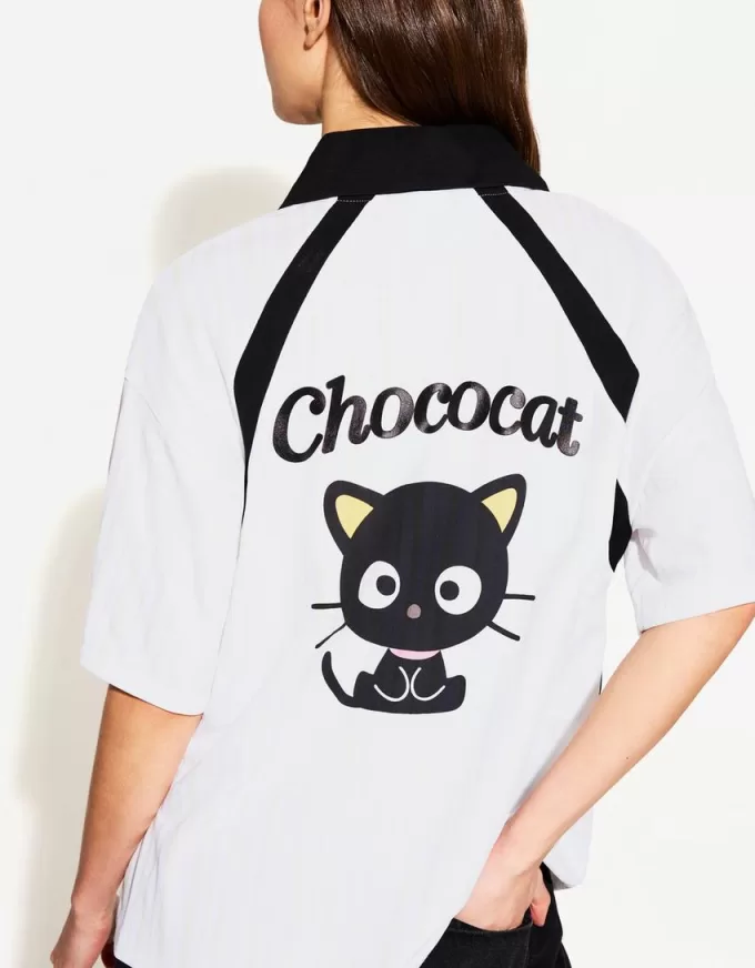 Tricou cu mânecă scurtă cu imprimeu Chococat Tricou cu mânecă scurtă cu imprimeu Chococat