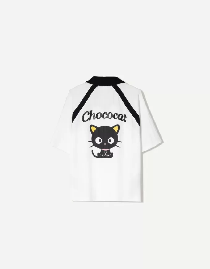 Tricou cu mânecă scurtă cu imprimeu Chococat Tricou cu mânecă scurtă cu imprimeu Chococat