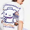 Tricou cu mânecă scurtă cu imprimeu Cinnamoroll Tricou cu mânecă scurtă cu imprimeu Cinnamoroll
