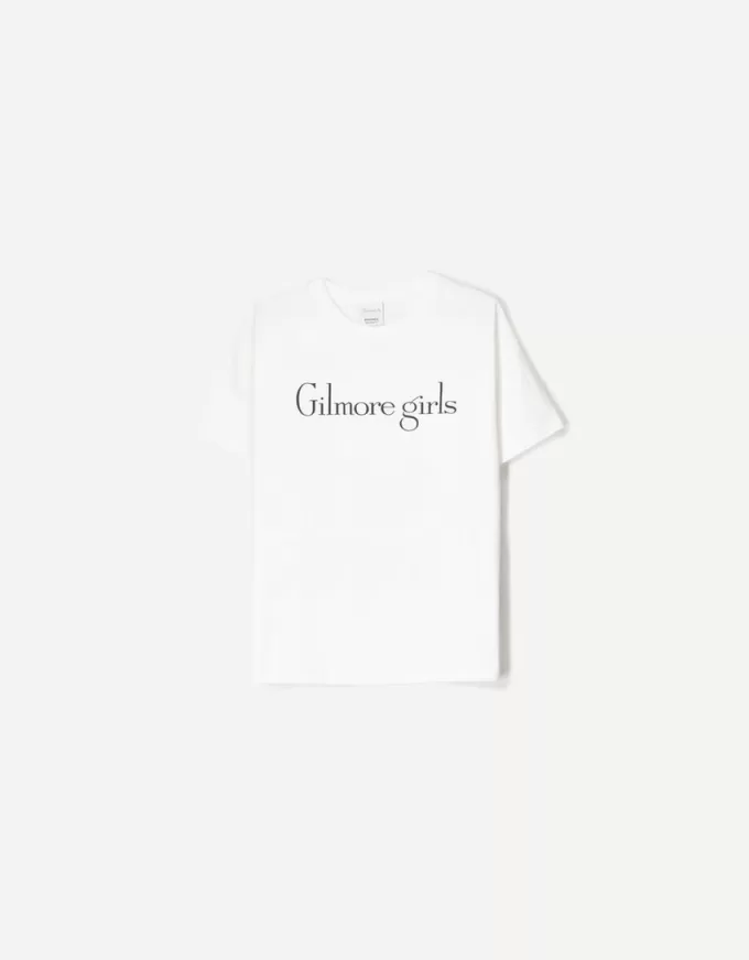 Tricou cu mânecă scurtă cu imprimeu Gilmore Girls Tricou cu mânecă scurtă cu imprimeu Gilmore Girls