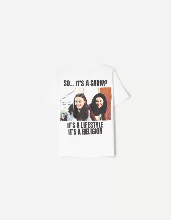 Tricou cu mânecă scurtă cu imprimeu Gilmore Girls Tricou cu mânecă scurtă cu imprimeu Gilmore Girls