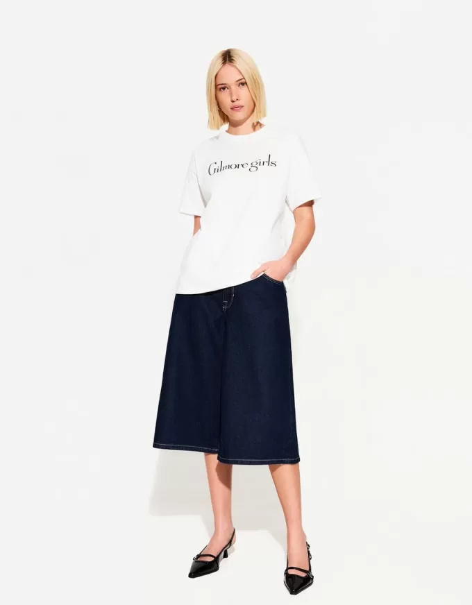 Tricou cu mânecă scurtă cu imprimeu Gilmore Girls Tricou cu mânecă scurtă cu imprimeu Gilmore Girls