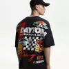 Tricou cu maneca scurta cu imprimeu Nascar Tricou cu maneca scurta cu imprimeu Nascar