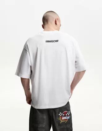 Tricou cu maneca scurta cu imprimeu Nascar