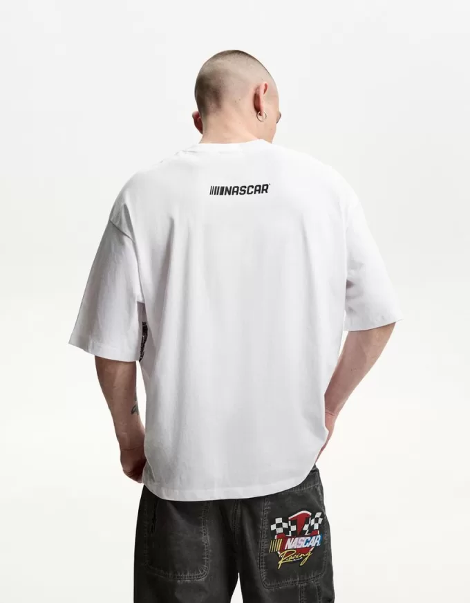 Tricou cu maneca scurta cu imprimeu Nascar Tricou cu maneca scurta cu imprimeu Nascar