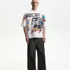 Tricou cu maneca scurta cu imprimeu Nascar Tricou cu maneca scurta cu imprimeu Nascar