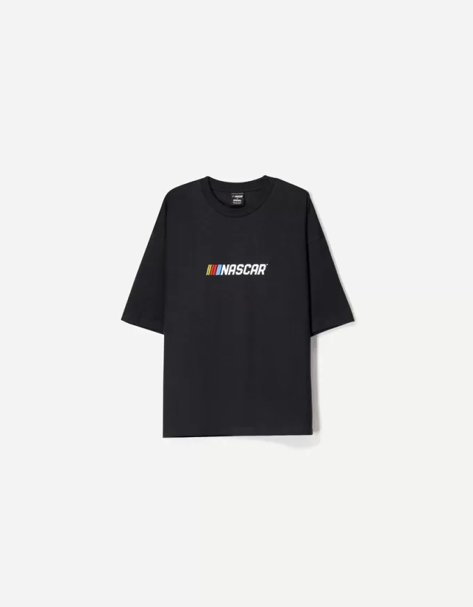 Tricou cu maneca scurta cu imprimeu Nascar Tricou cu maneca scurta cu imprimeu Nascar