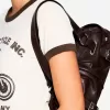 Tricou cu maneca scurta cu imprimeu contrastant Tricou cu maneca scurta cu imprimeu contrastant