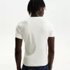Tricou cu mânecă scurtă cu nervuri Tricou cu mânecă scurtă cu nervuri