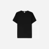 Tricou cu mânecă scurtă cu nervuri Tricou cu mânecă scurtă cu nervuri