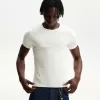 Tricou cu mânecă scurtă cu nervuri Tricou cu mânecă scurtă cu nervuri