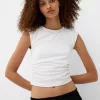 Tricou cu maneca scurta cu umeri Tricou cu maneca scurta cu umeri
