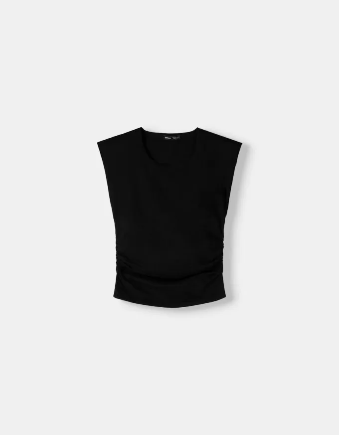 Tricou cu maneca scurta cu umeri Tricou cu maneca scurta cu umeri