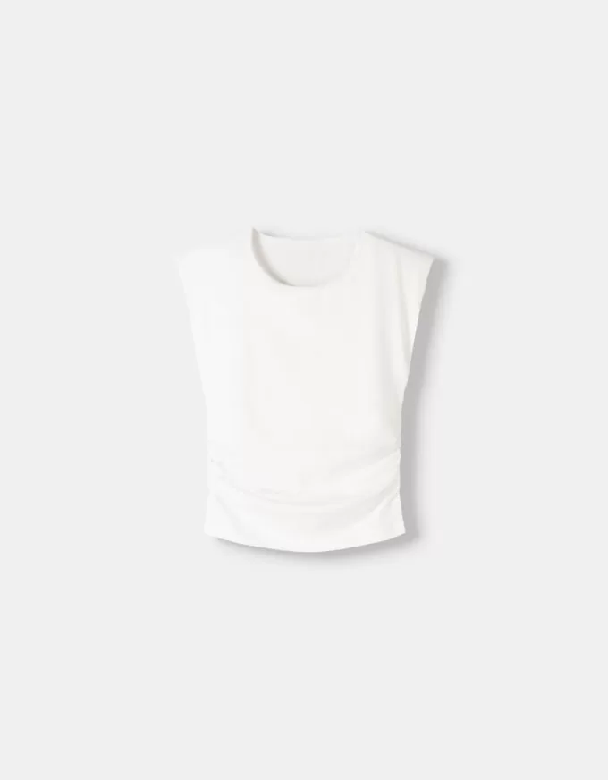 Tricou cu maneca scurta cu umeri Tricou cu maneca scurta cu umeri