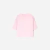 Tricou cu mânecă scurtă, din bumbac greu, în formă boxy Tricou cu mânecă scurtă, din bumbac greu, în formă boxy