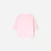 Tricou cu mânecă scurtă, din bumbac greu, în formă boxy Tricou cu mânecă scurtă, din bumbac greu, în formă boxy