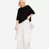 Tricou cu mânecă scurtă, din bumbac greu, în formă boxy Tricou cu mânecă scurtă, din bumbac greu, în formă boxy