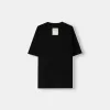 Tricou cu mânecă scurtă din material gros, cu cusături Tricou cu mânecă scurtă din material gros, cu cusături