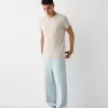 Tricou cu mânecă scurtă în formă musculară Tricou cu mânecă scurtă în formă musculară