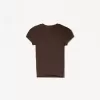 Tricou cu mânecă scurtă și decolteu Tricou cu mânecă scurtă și decolteu