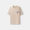 Tricou cu mânecă scurtă, tip boxy, imprimat Tricou cu mânecă scurtă, tip boxy, imprimat