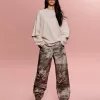 Tricou cu mâneci duble cu imprimeu BERSHKA SERIES Tricou cu mâneci duble cu imprimeu BERSHKA SERIES
