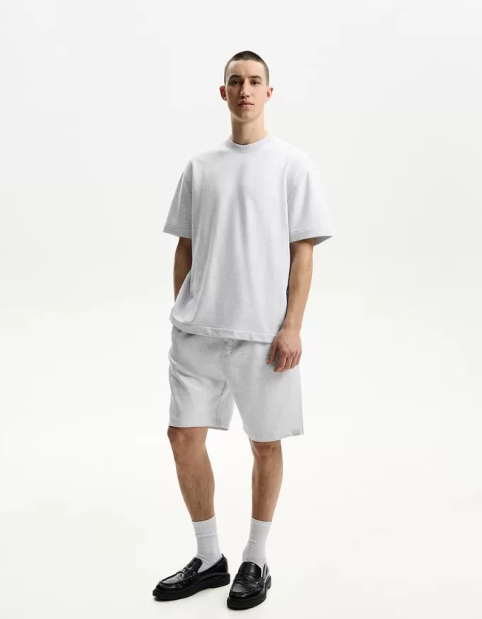 Tricou de pluș cu mânecă scurtă Tricou de pluș cu mânecă scurtă
