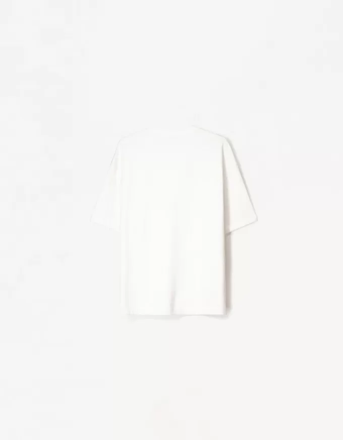 Tricou de pluș cu mânecă scurtă Tricou de pluș cu mânecă scurtă