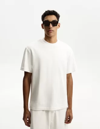 Tricou de pluș cu mânecă scurtă