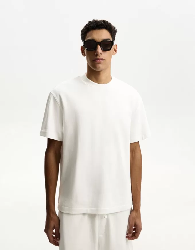 Tricou de pluș cu mânecă scurtă Tricou de pluș cu mânecă scurtă