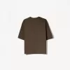Tricou decupat cu maneca scurta Tricou decupat cu maneca scurta