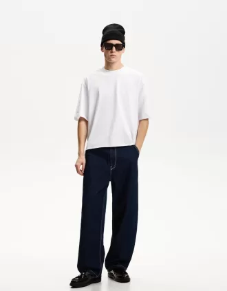 Tricou decupat cu maneca scurta
