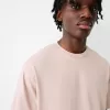 Tricou decupat cu mânecă scurtă, cu talie boxy Tricou decupat cu mânecă scurtă, cu talie boxy