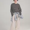 Tricou din bumbac cu maneca lunga Tricou din bumbac cu maneca lunga