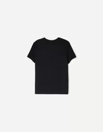Tricou din bumbac greu cu maneca scurta