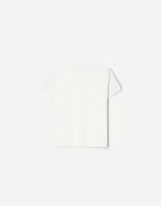 Tricou din bumbac greu cu maneca scurta
