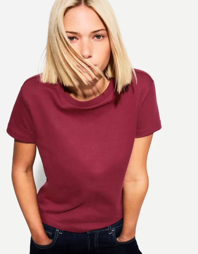 Tricou din bumbac greu cu maneca scurta Tricou din bumbac greu cu maneca scurta