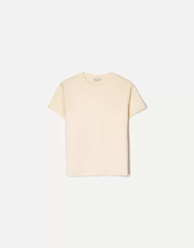 Tricou din bumbac greu cu maneca scurta Tricou din bumbac greu cu maneca scurta