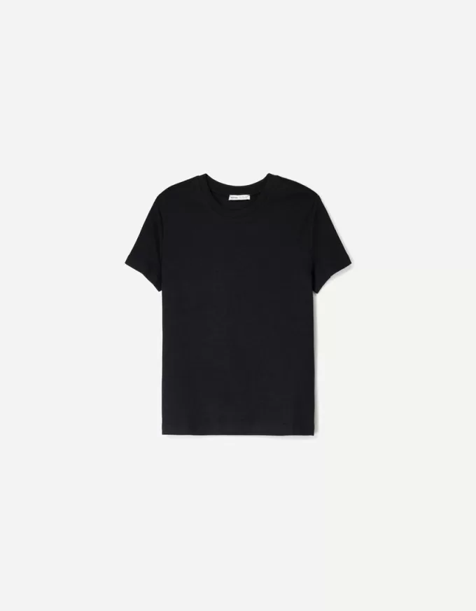 Tricou din bumbac greu cu maneca scurta Tricou din bumbac greu cu maneca scurta