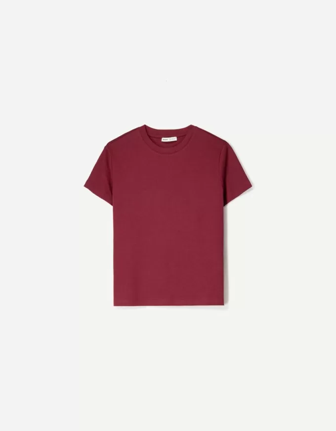 Tricou din bumbac greu cu maneca scurta Tricou din bumbac greu cu maneca scurta
