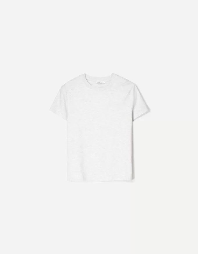 Tricou din bumbac greu cu maneca scurta Tricou din bumbac greu cu maneca scurta