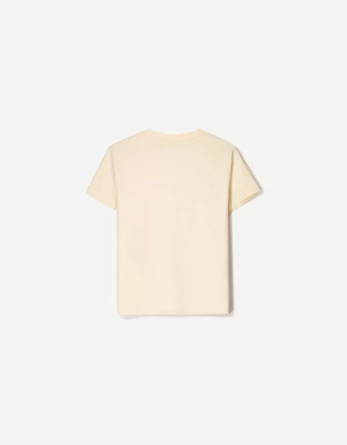 Tricou din bumbac greu cu maneca scurta Tricou din bumbac greu cu maneca scurta