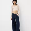 Tricou din dantela cu fundite Tricou din dantela cu fundite