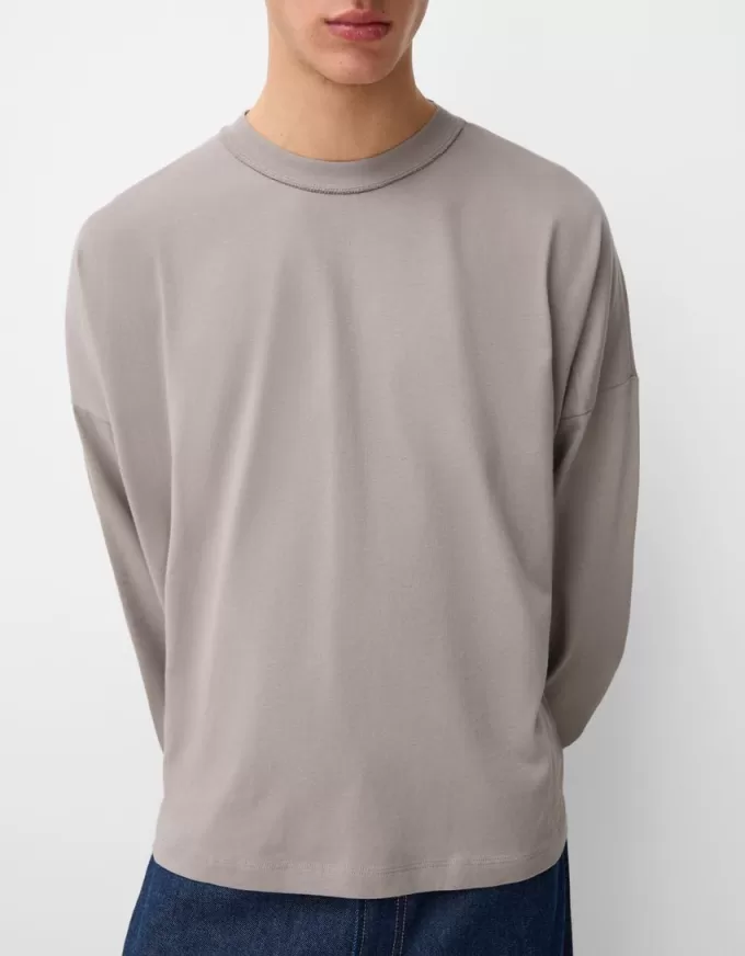 Tricou gros cu maneca lunga Tricou gros cu maneca lunga