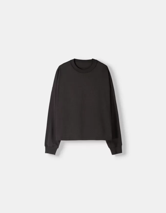 Tricou gros cu maneca lunga Tricou gros cu maneca lunga